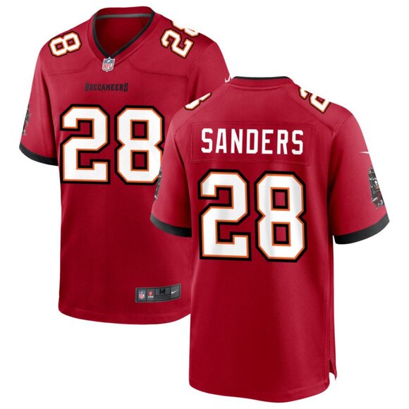 Mens Youths Kids Womens Shilo Sanders Stitched Red Jersey